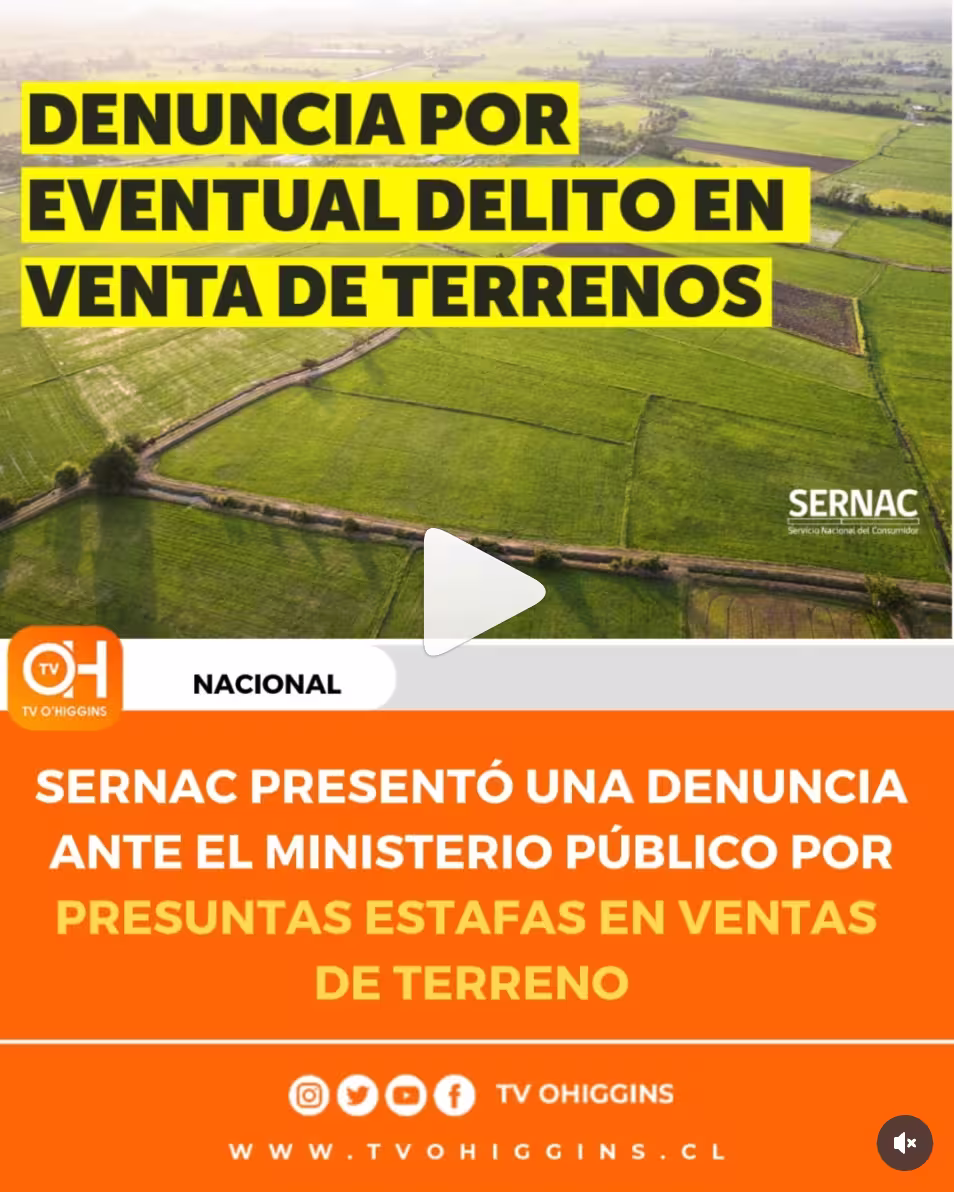 Sernac denuncia empresas parcelas